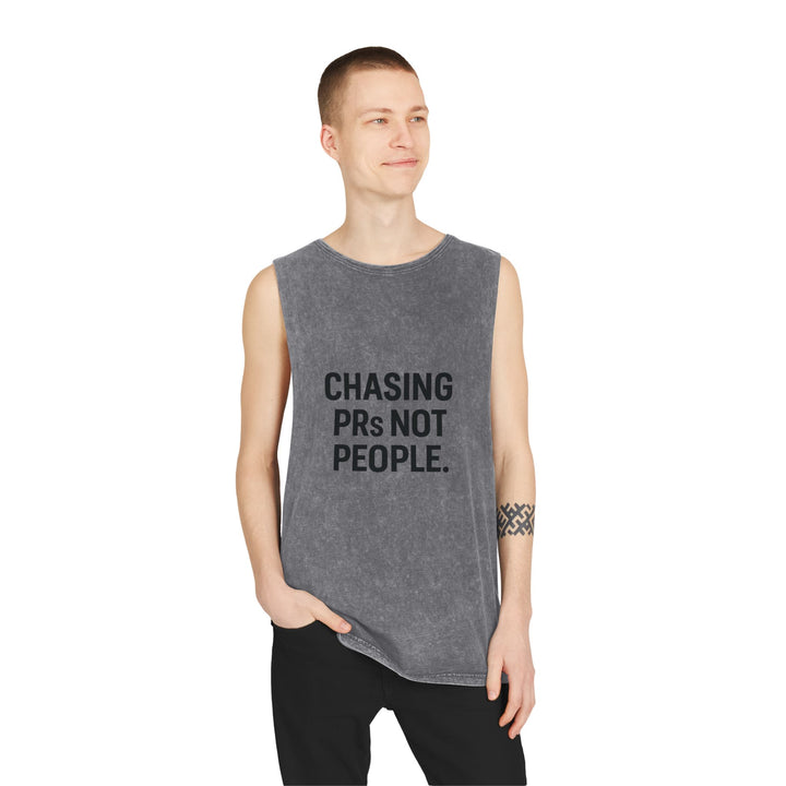 Chasing PR’s not people muscle tank