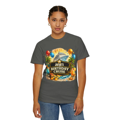 Custom Name Birthday Cruise Shirt
