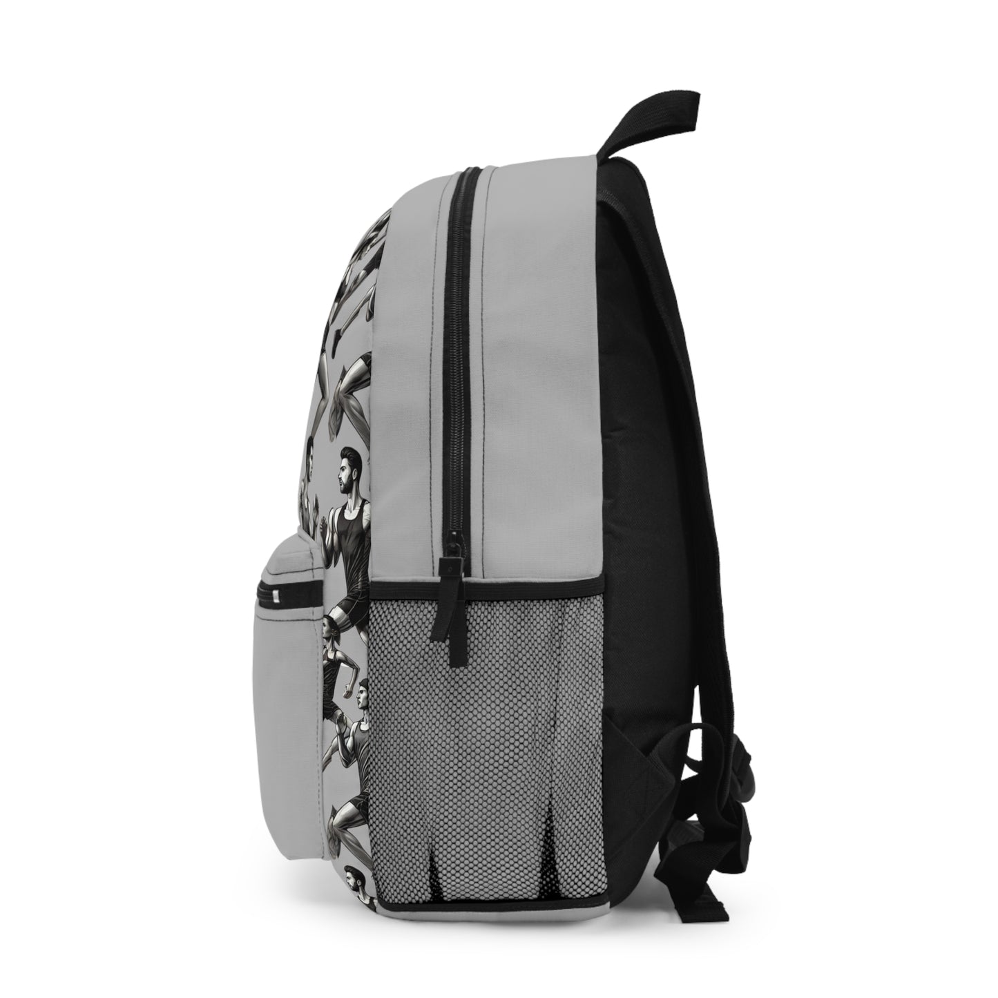 Go-Getter Backpack – Carry Your Goals Everywhere (Light Grey)