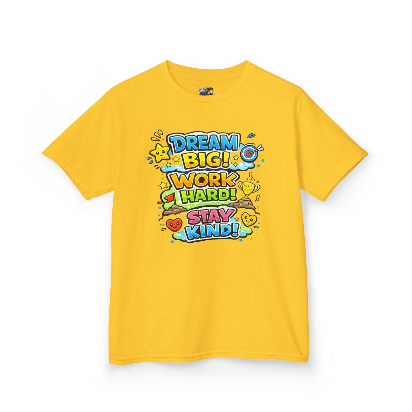 Kids Heavy Cotton™ Motivational Shirt