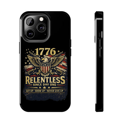 Patriotic 4th of July Tough Phone Case | Shockproof Protective Cover for iPhone & Samsung | USA Independence Day Design