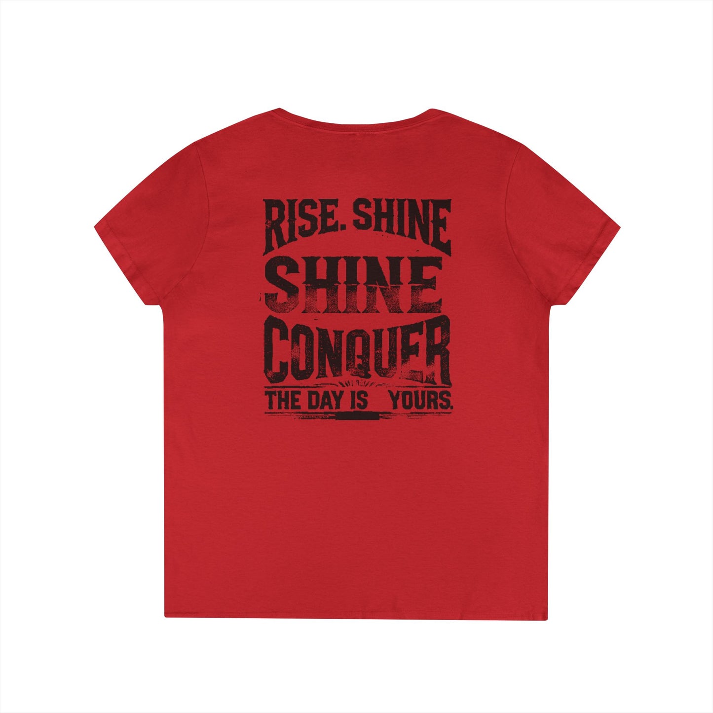 Women's V Neck-Strength in Motion