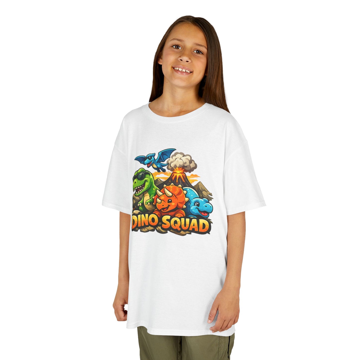 Kids Heavy Cotton™ Tee "Dino Squad"