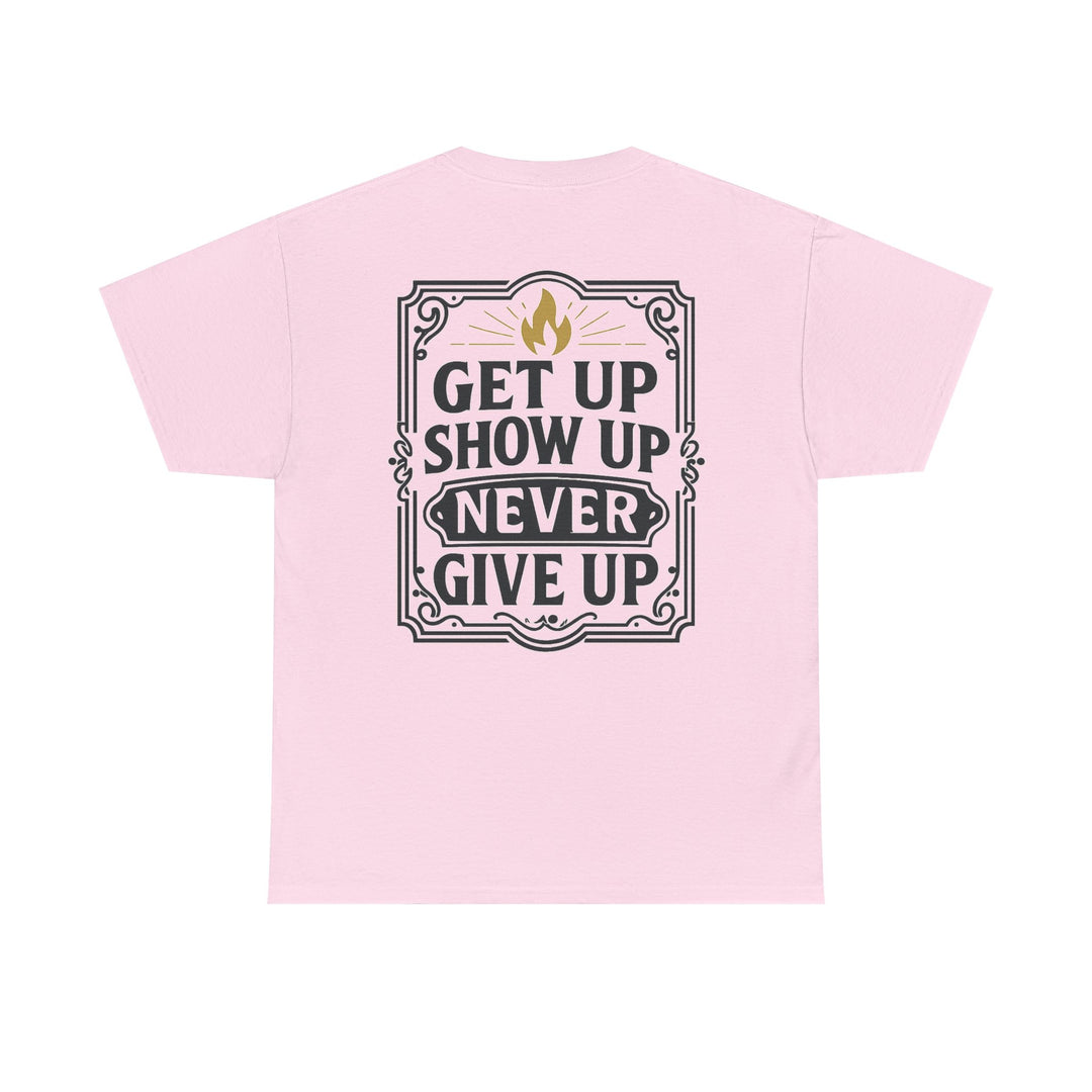 Barbells Over Breakdown. Unisex Heavy Cotton Tee