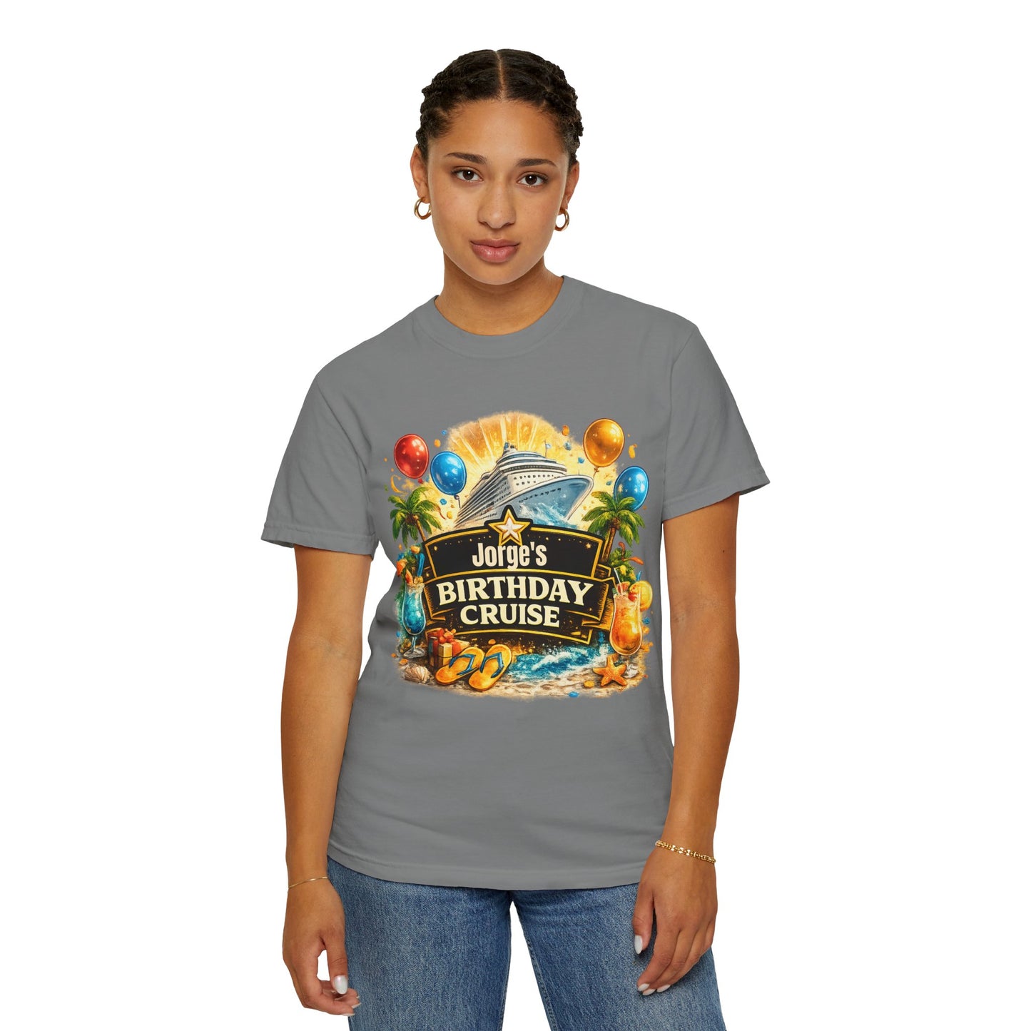 Custom Name Birthday Cruise Shirt