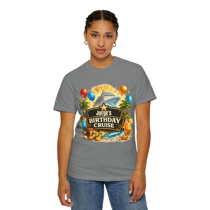 Custom Name Birthday Cruise Shirt