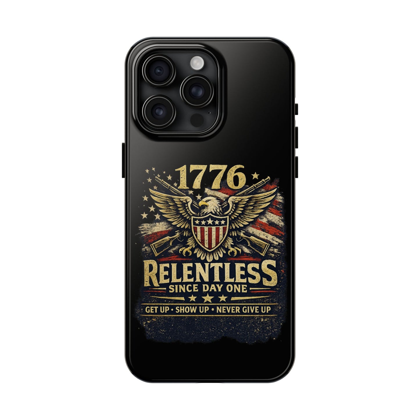 Patriotic 4th of July Tough Phone Case | Shockproof Protective Cover for iPhone & Samsung | USA Independence Day Design
