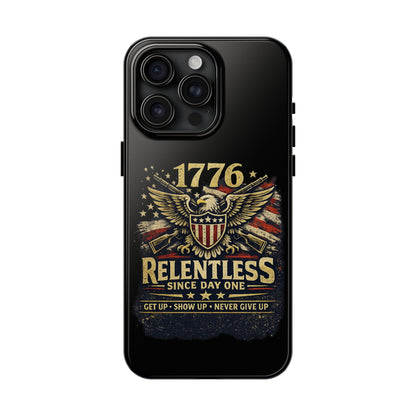 Patriotic 4th of July Tough Phone Case | Shockproof Protective Cover for iPhone & Samsung | USA Independence Day Design