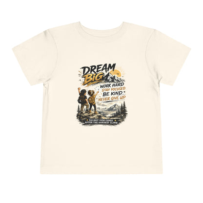 Toddler Motivational T-Shirt | Inspirational Kids Graphic Tee | Soft Cotton Toddler Shirt | Positive Mindset Children's Clothing | Everyday Comfort Tee