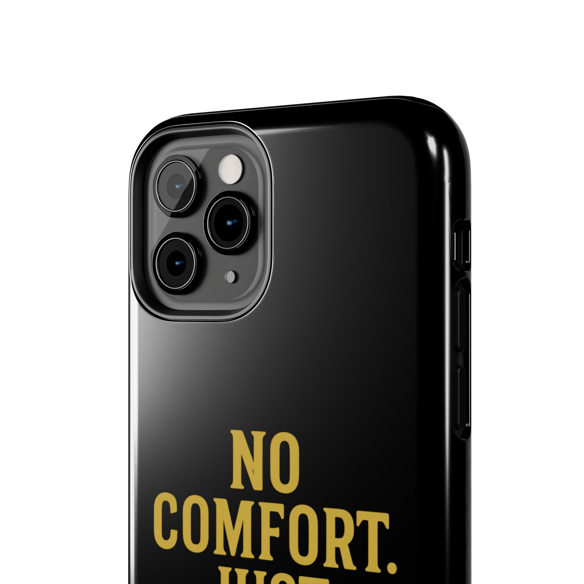 No Comfort. Just Growth.  Tough Phone Case