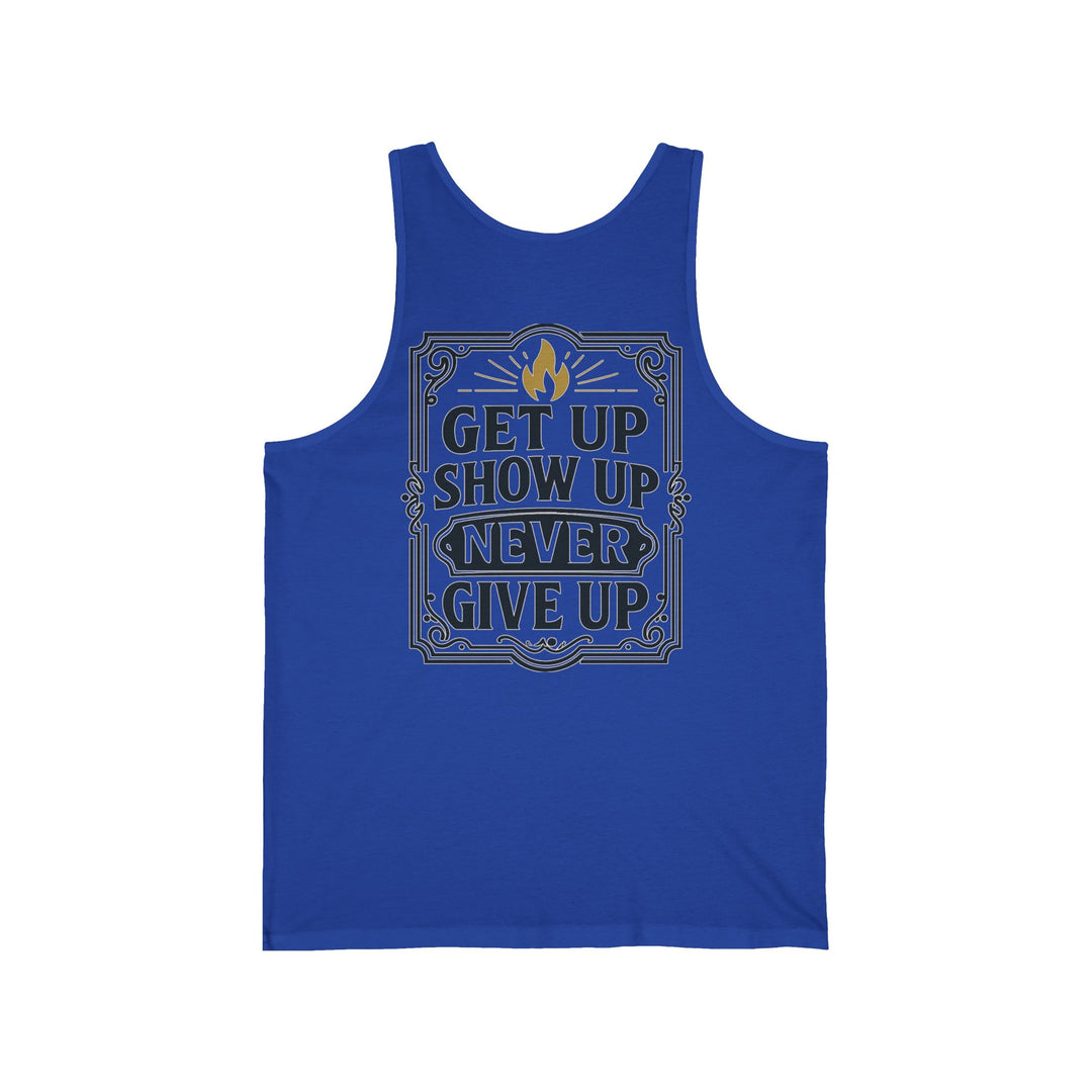 Discipline outlives motivation muscle tank