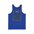 Discipline outlives motivation muscle tank