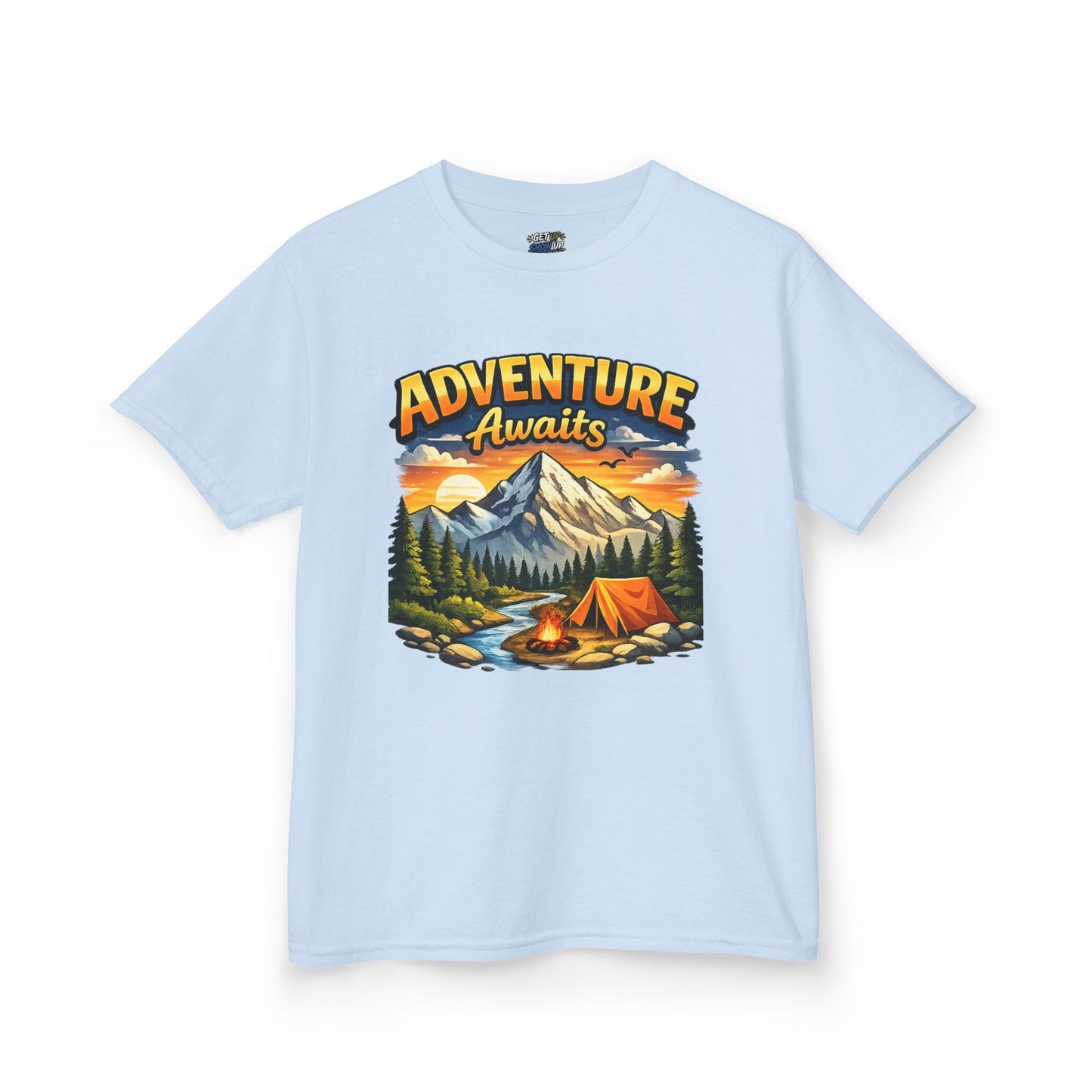 Kids Heavy Cotton™ Tee Adventure Awaits