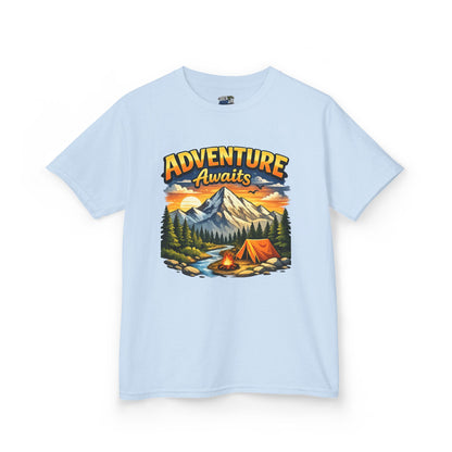 Kids Heavy Cotton™ Tee Adventure Awaits