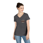 Women's V Neck-Strength in Motion