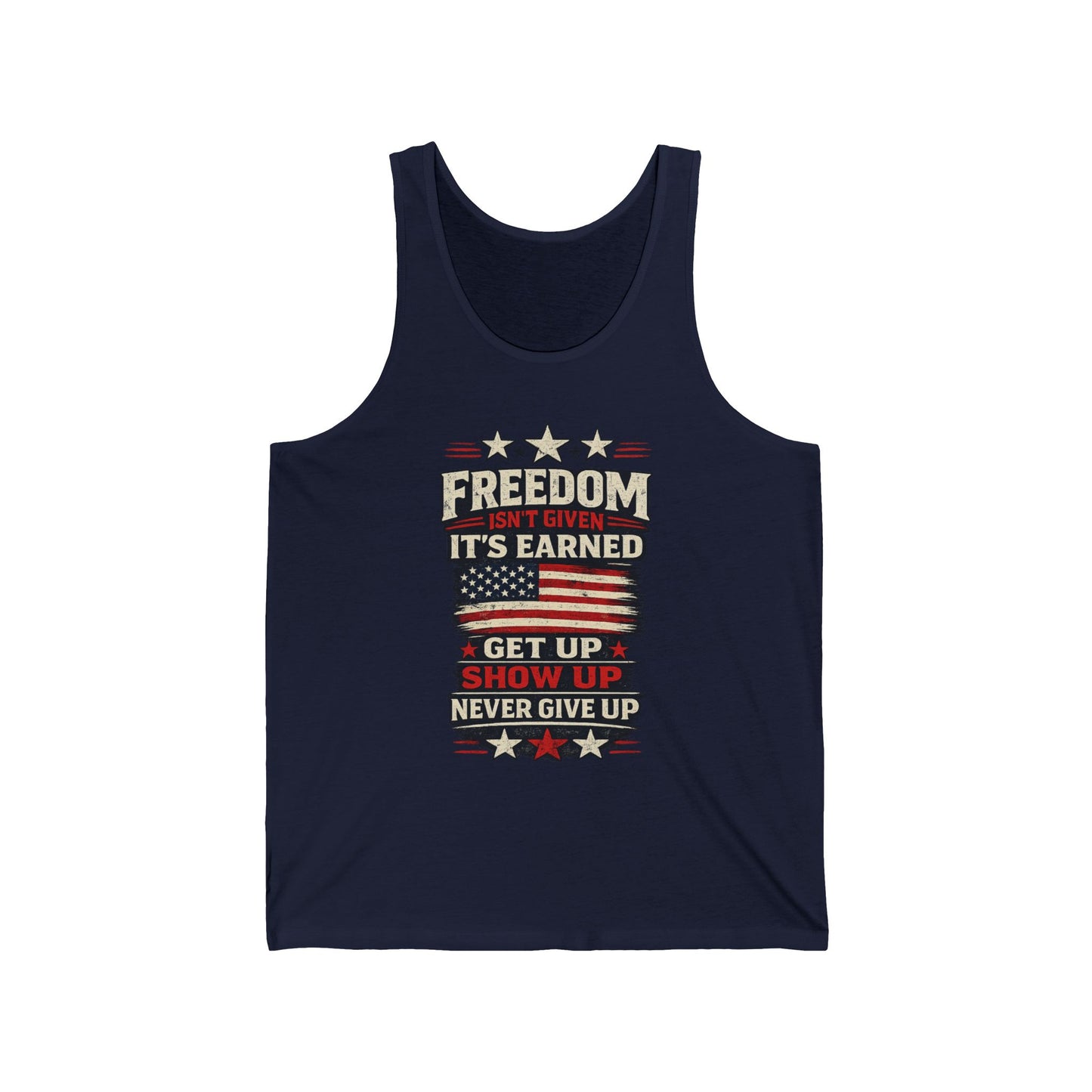 4th of July Unisex Tank Top – Patriotic Summer Tank for Independence Day, BBQs, Fireworks & Everyday Wear
