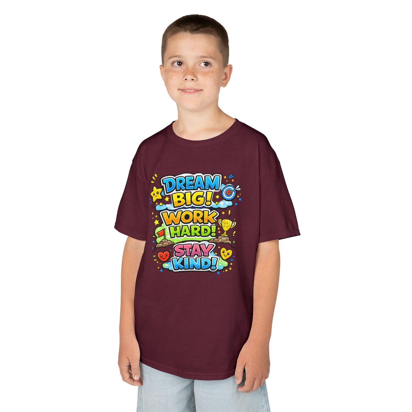 Kids Heavy Cotton™ Motivational Shirt