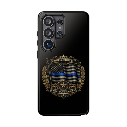Blue Line Legacy Tough Phone Case