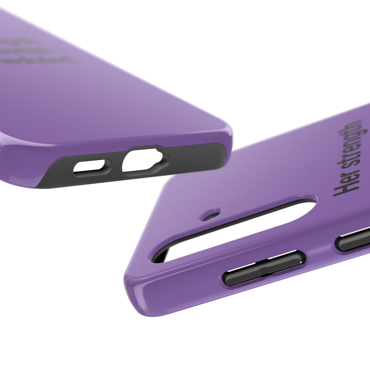 Her Strength isn't optional- it's scheduled. Tough Phone Case