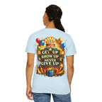 Custom Name & Age Birthday Crew T-Shirt – Personalized Group Shirt
