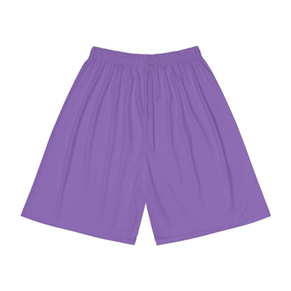 Relentless Performance Men’s Sports Shorts (Light Purple)