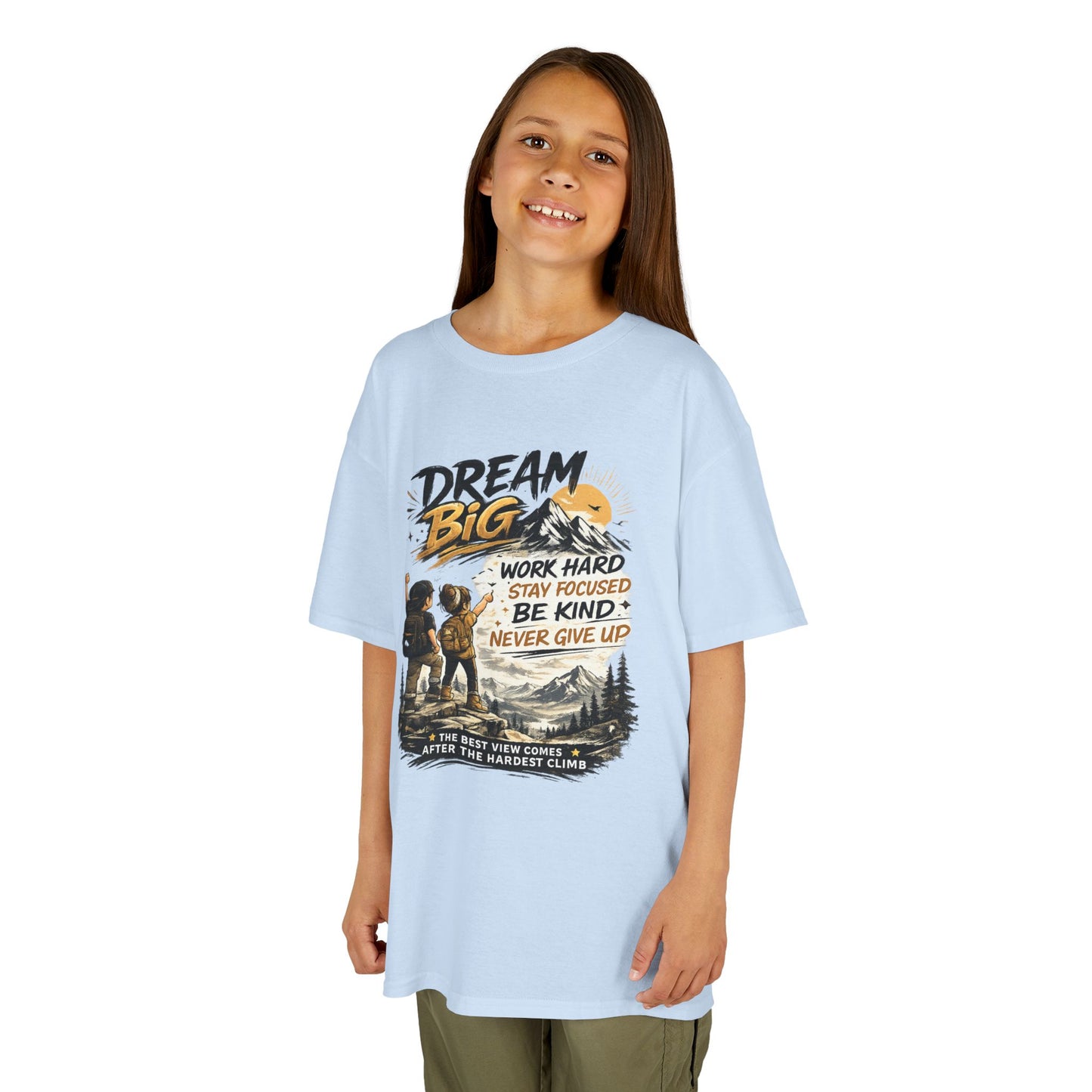 Kids Heavy Cotton™ Motivational T shirt