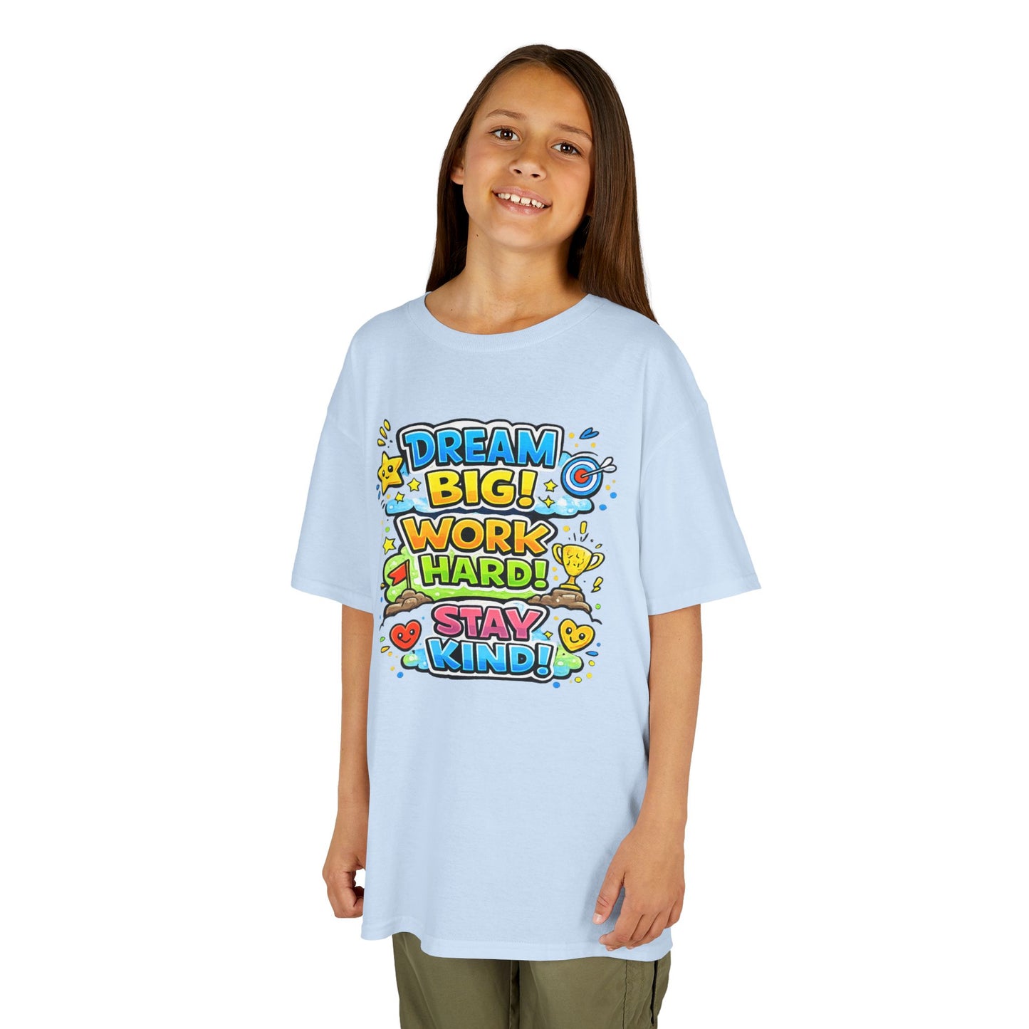 Kids Heavy Cotton™ Motivational Shirt