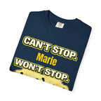 Custom Name Motivational T-Shirt – Can’t Stop. Won’t Stop.