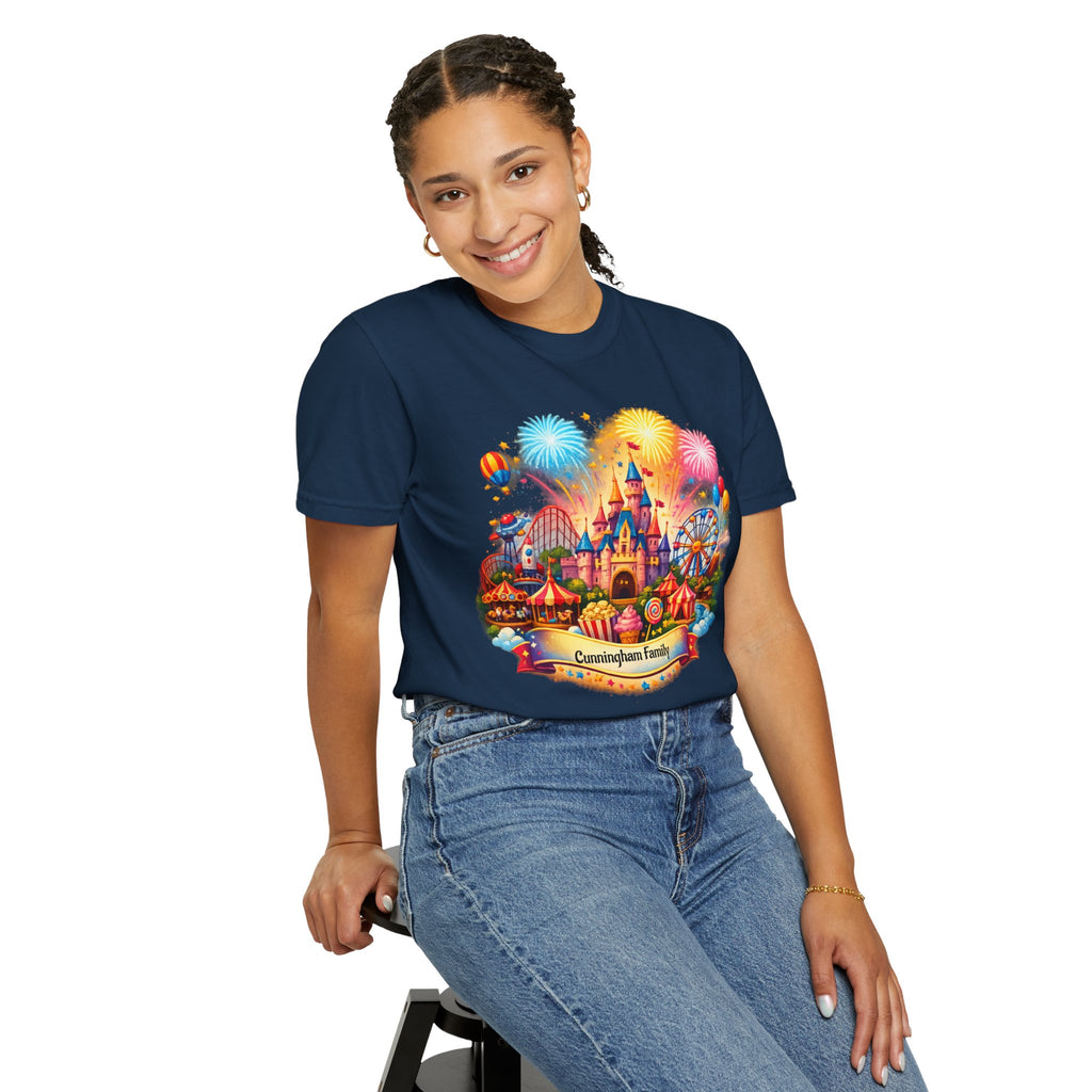 Customizable Name Graphic T-Shirt – for Disney Trips, Theme Park Vacations