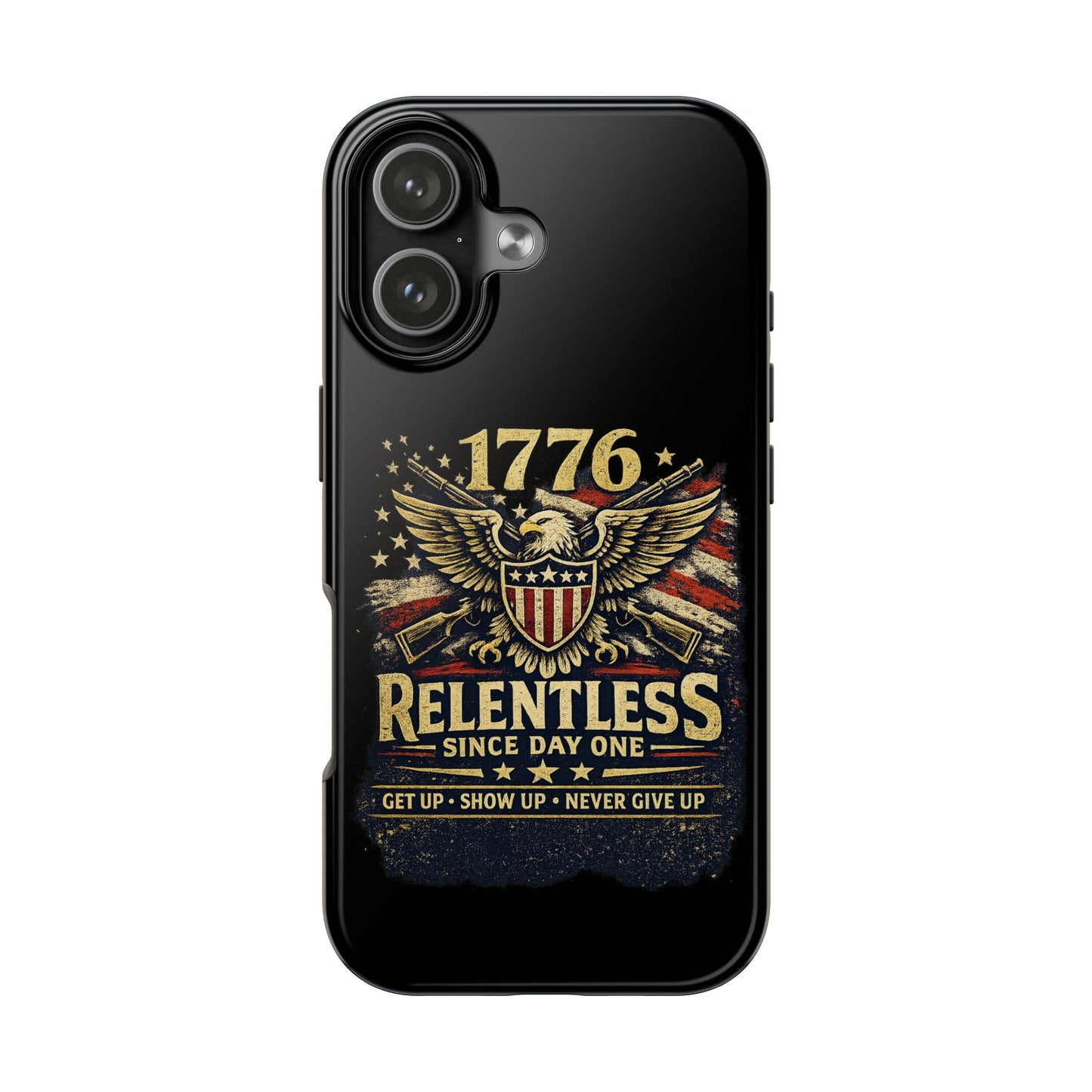 Patriotic 4th of July Tough Phone Case | Shockproof Protective Cover for iPhone & Samsung | USA Independence Day Design