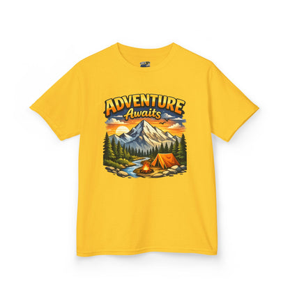 Kids Heavy Cotton™ Tee Adventure Awaits