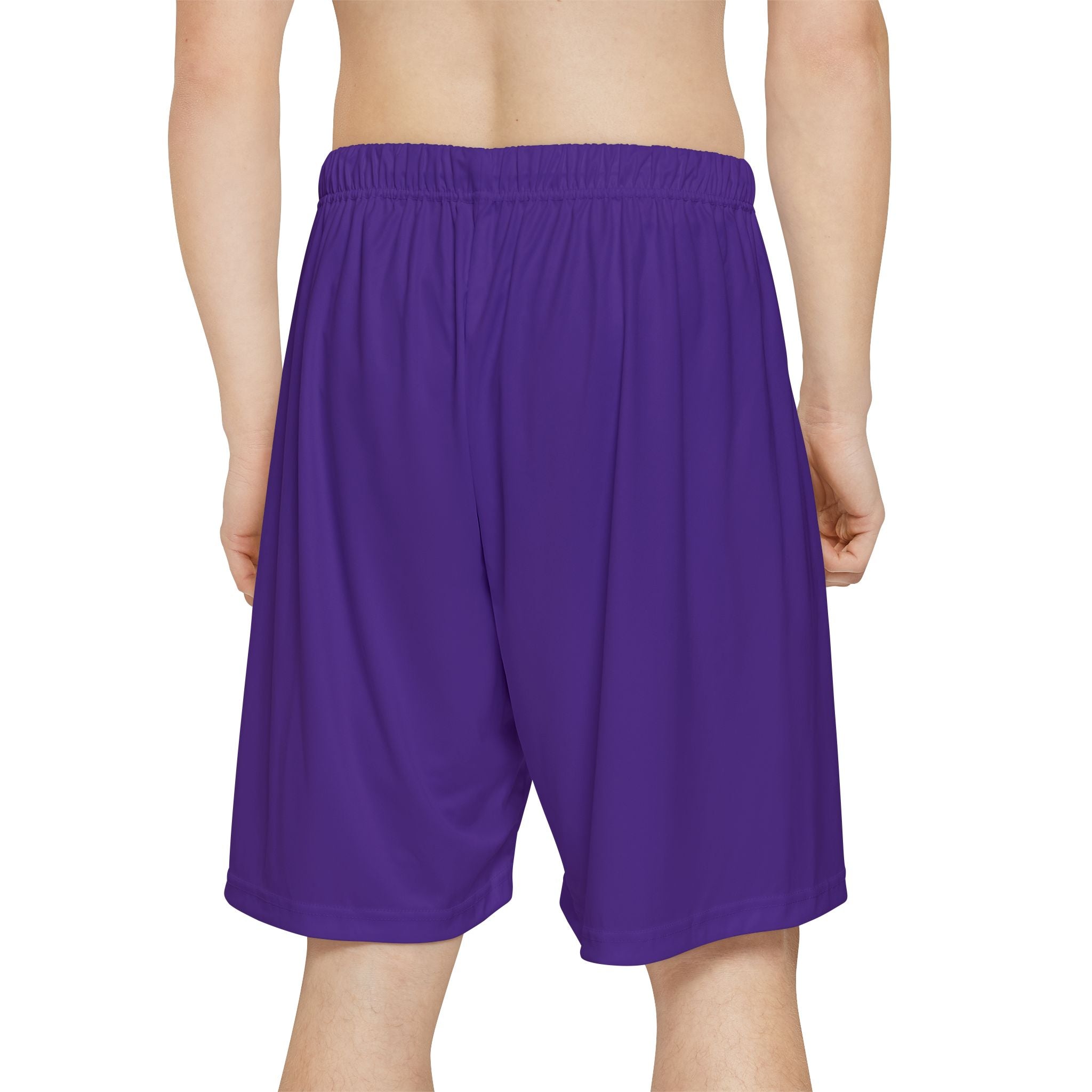Relentless Performance Men’s Sports Shorts (Dark Purple)