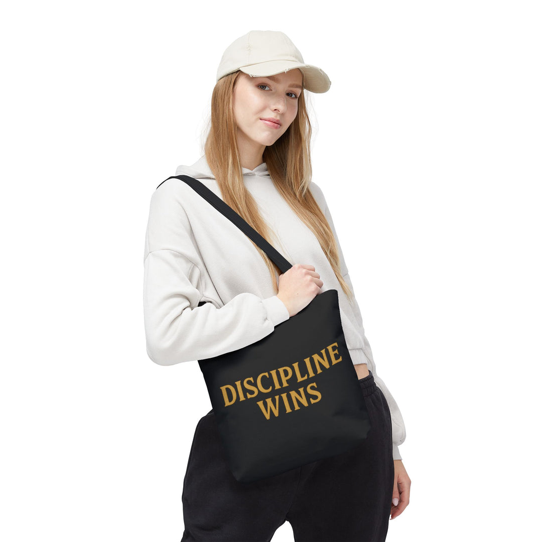 Discipline Wins. Tote Bag