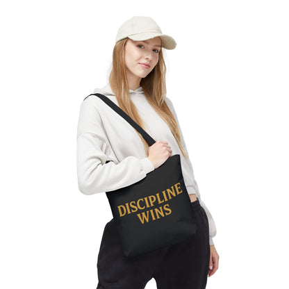 Discipline Wins. Tote Bag