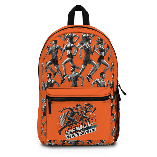 Go-Getter Backpack – Carry Your Goals Everywhere (Orange)