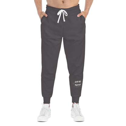 Elite Motivational UNISEX Joggers – Achieve in Comfort & Style (Charcoal)