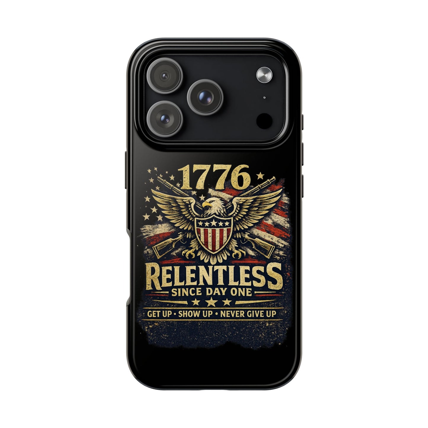 Patriotic 4th of July Tough Phone Case | Shockproof Protective Cover for iPhone & Samsung | USA Independence Day Design