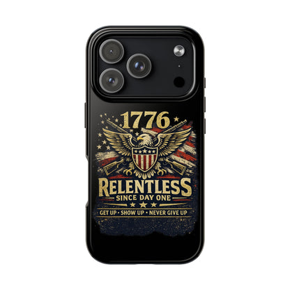 Patriotic 4th of July Tough Phone Case | Shockproof Protective Cover for iPhone & Samsung | USA Independence Day Design
