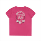 Women's V Neck-Strength in Motion