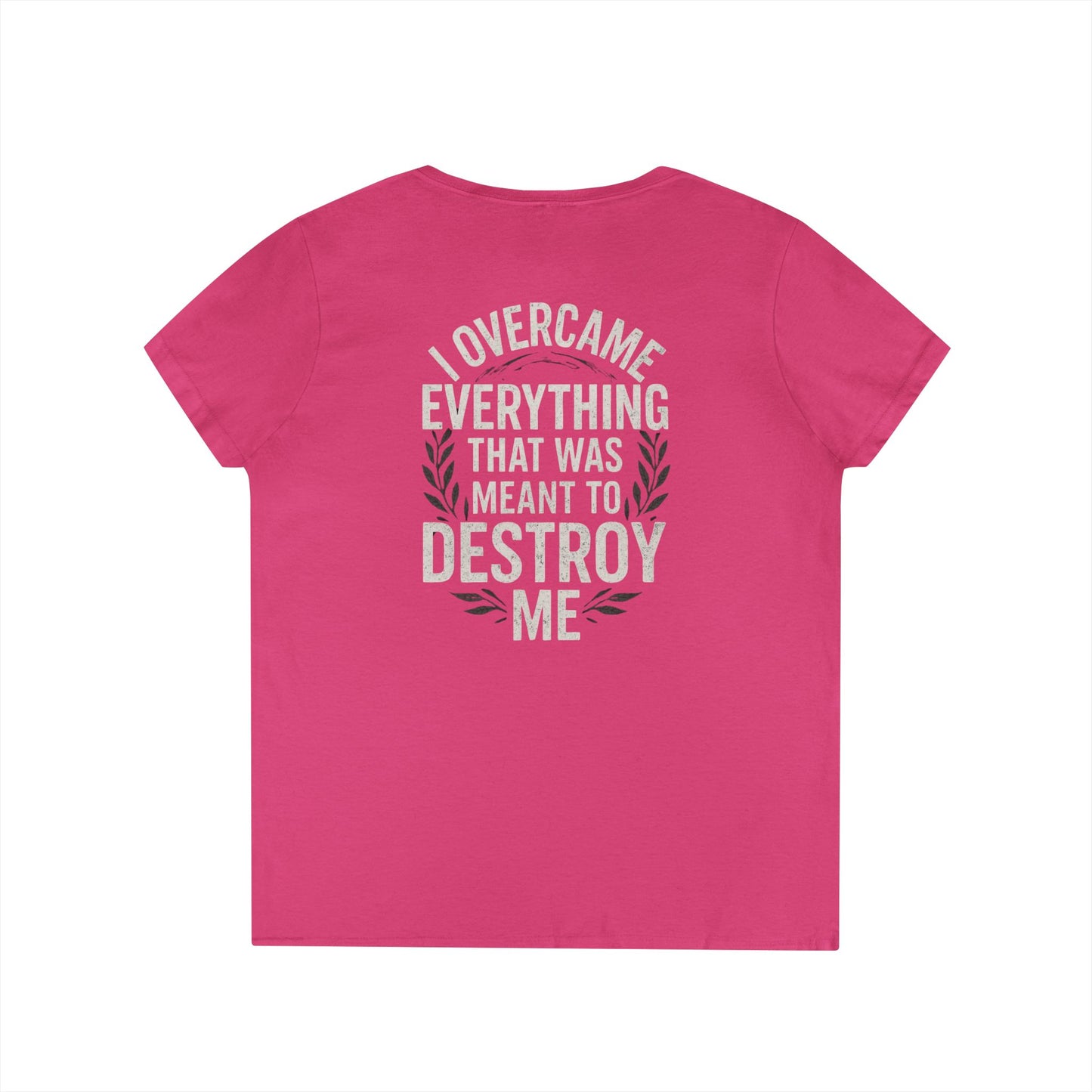 Women's V Neck-Strength in Motion
