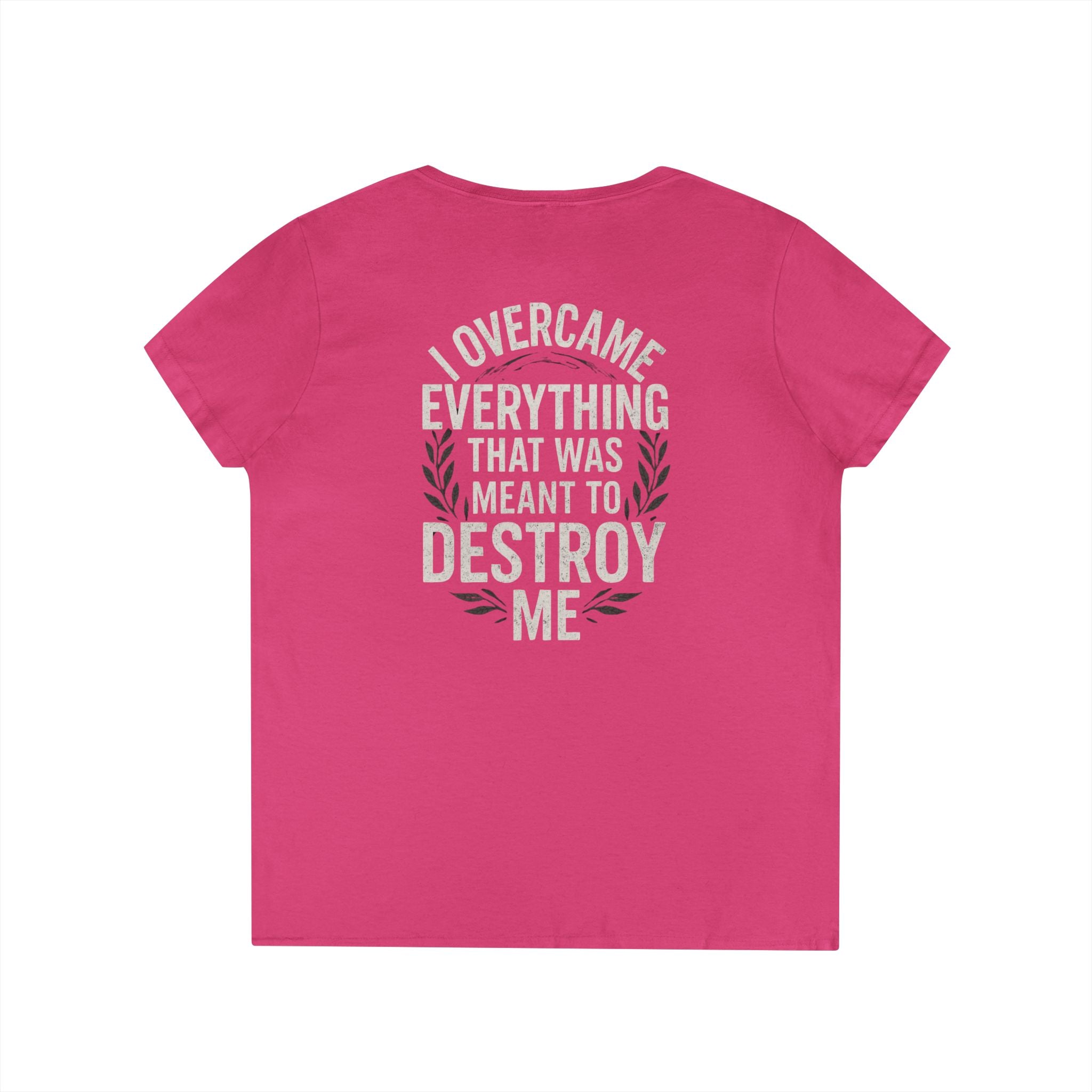 Women's V Neck-Strength in Motion