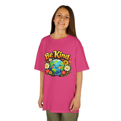 Kids Heavy Cotton™ Tee "Be Kind"