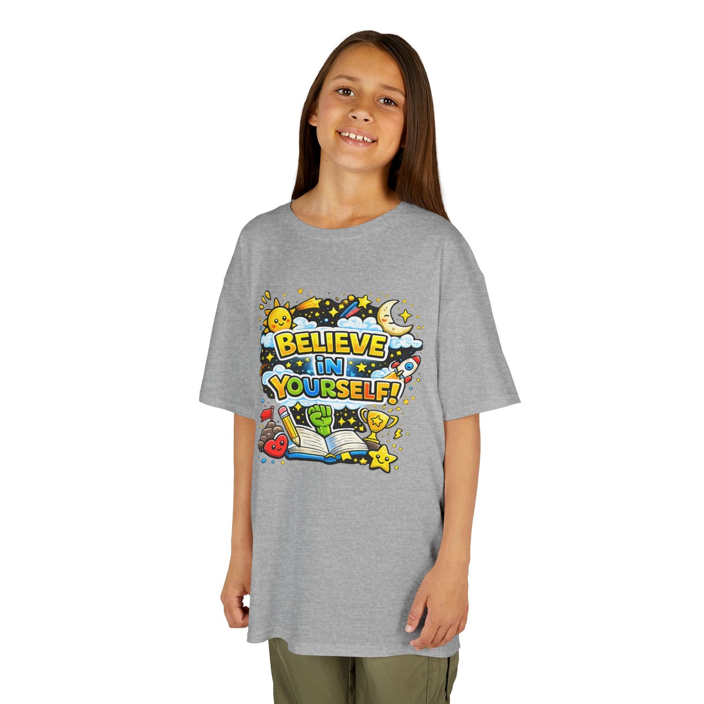 Kids Heavy Cotton™ Motivational T Shirt