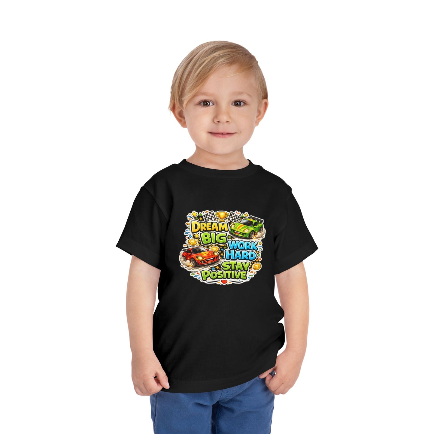 Toddler Motivational T-Shirt | Inspirational Kids Graphic Tee | Soft Cotton Toddler Shirt | Positive Mindset Children's Clothing | Everyday Comfort Tee