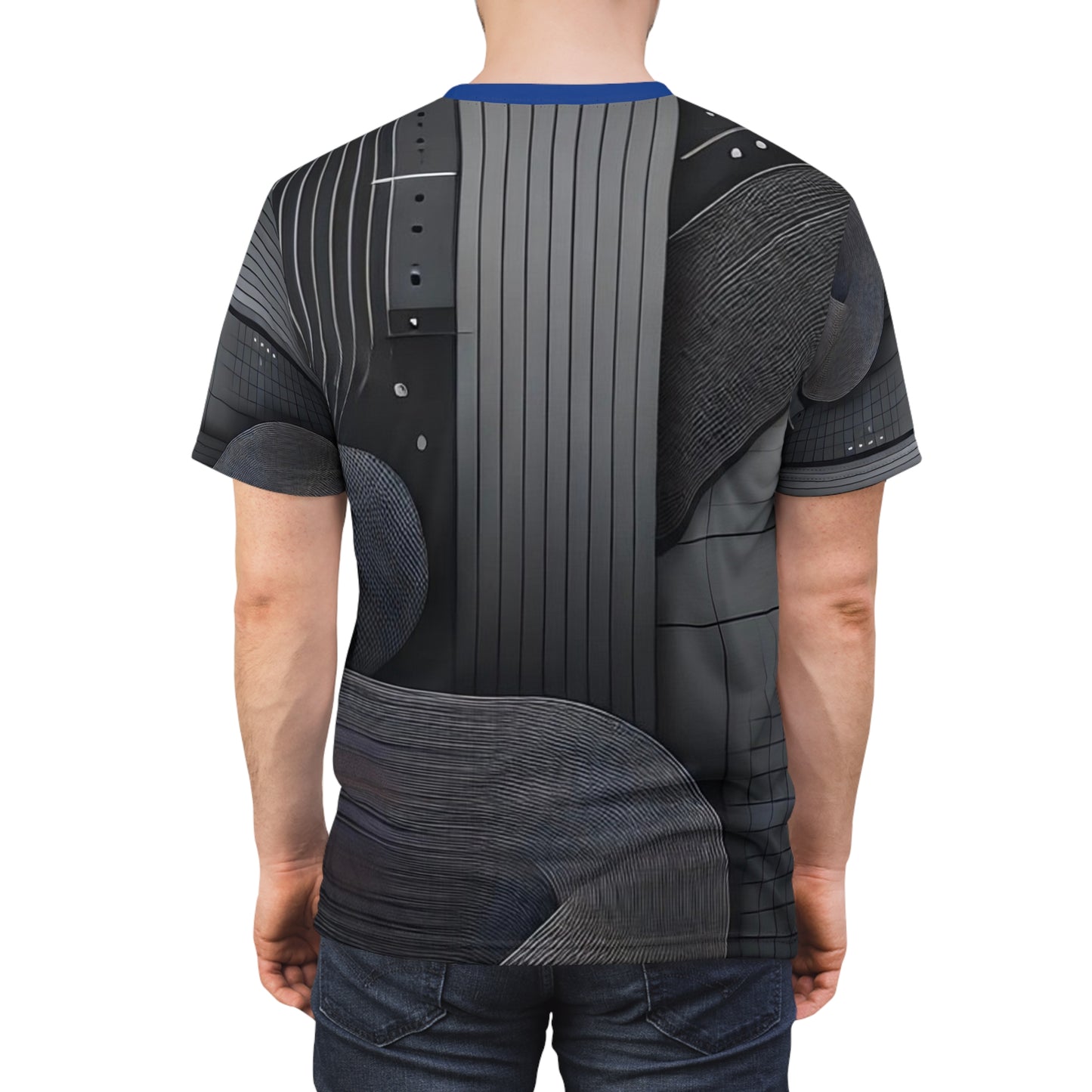 Relentless Drive Tee – Get Up, Show Up, Never Give Up (Dark Blue)