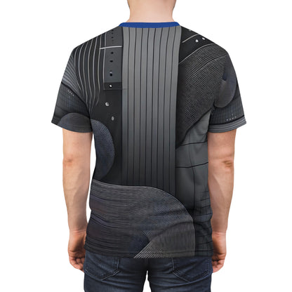 Relentless Drive Tee – Get Up, Show Up, Never Give Up (Dark Blue)