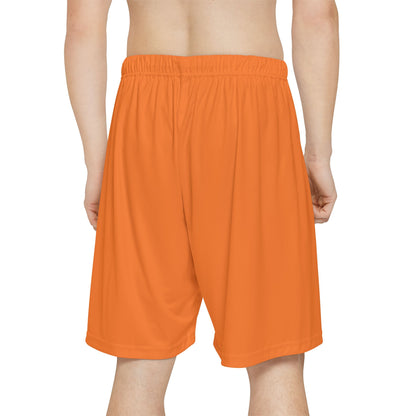 Relentless Performance Men’s Sports Shorts (Light Orange)