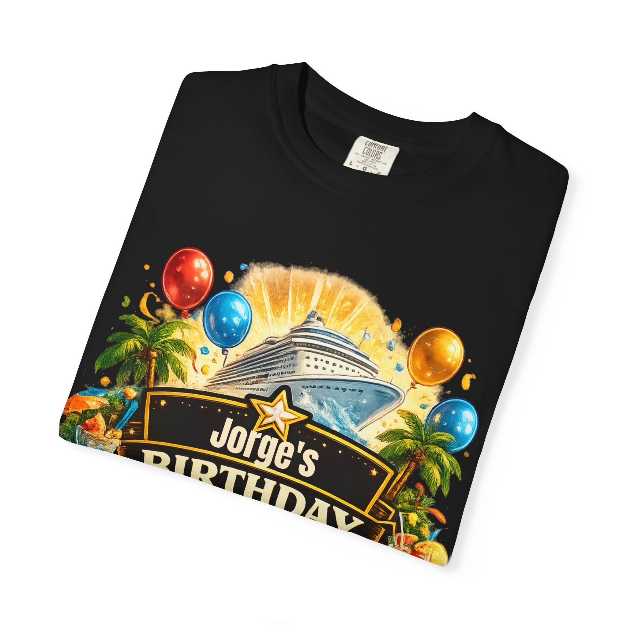 Custom Name Birthday Cruise Shirt