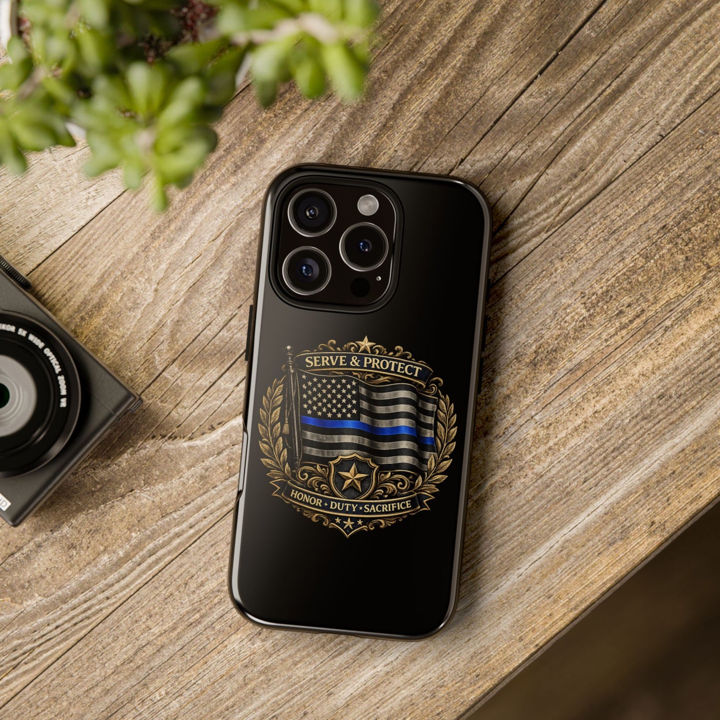 Blue Line Legacy Tough Phone Case