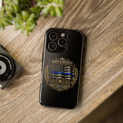 Blue Line Legacy Tough Phone Case